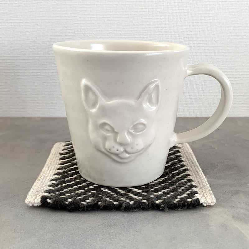 Semi-porcelain mug｜Short hair