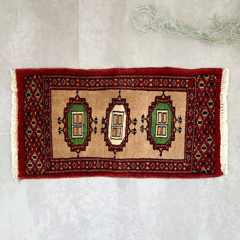 Pakistan mini rug｜４０