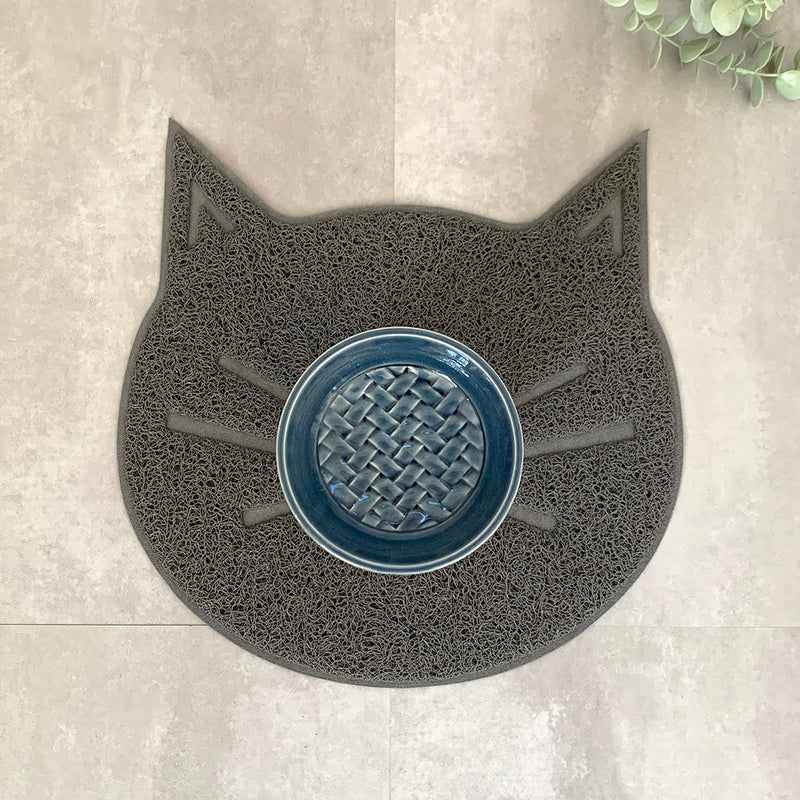 ネコ型トイレマット